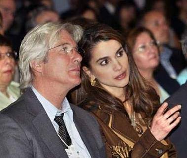 Ziio - Queen Rania of Jordany and R.Gere